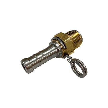 Strahman Washdown Equipemnt Swivel Adapter 58 Barbed Nozzle Bronze SWADAP0063BR